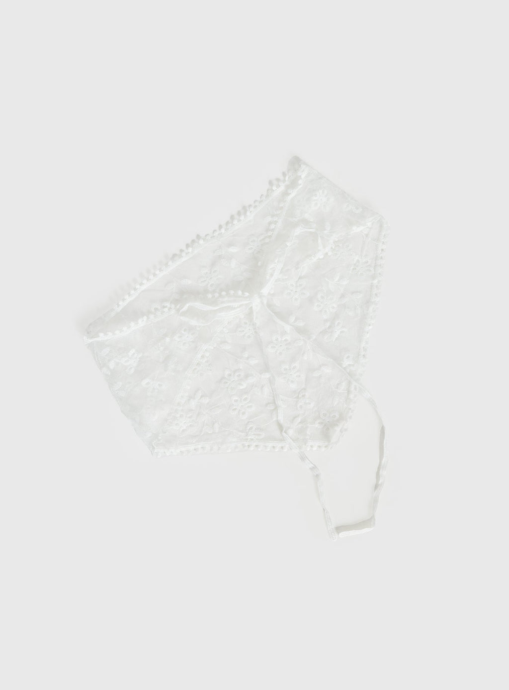 Ex Factor Sheer Head Scarf White