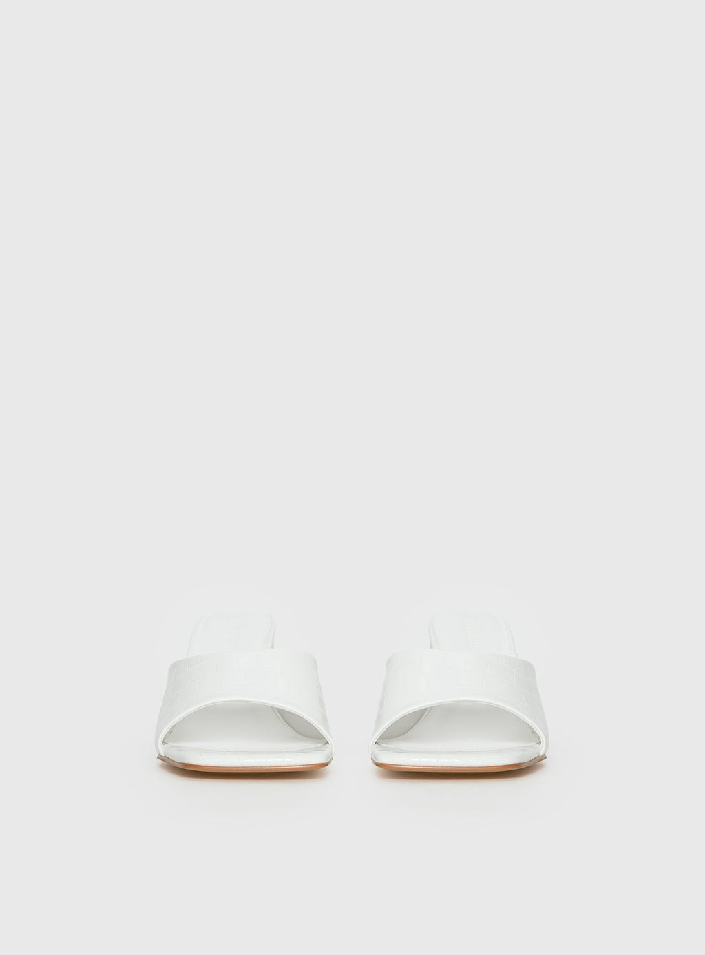 Sunset Boulevard Heels White
