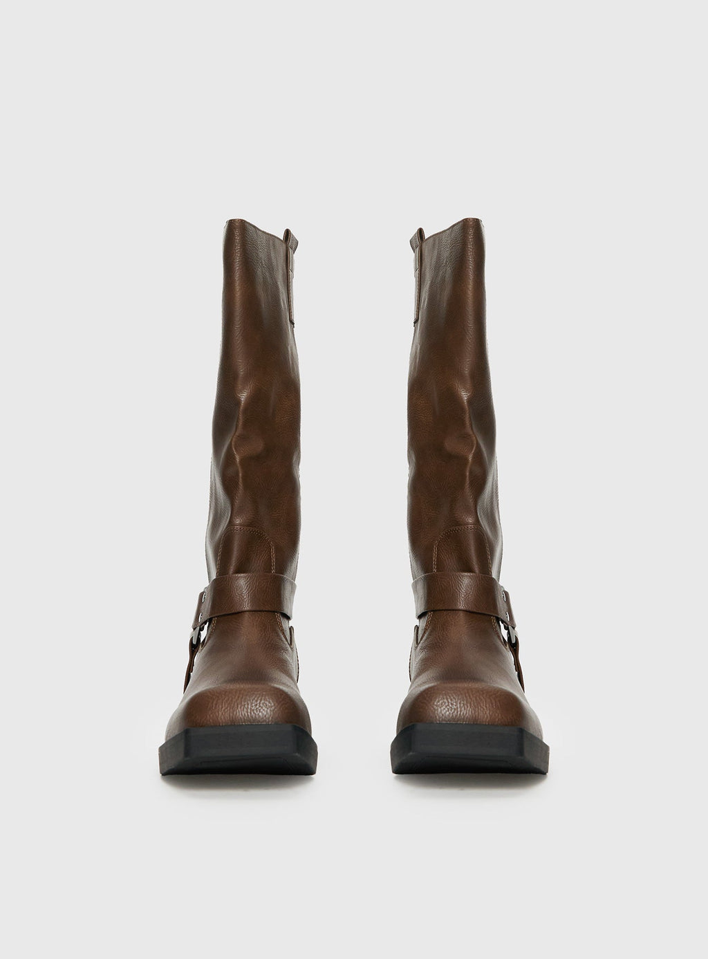 Wrecked Western Boots Brown