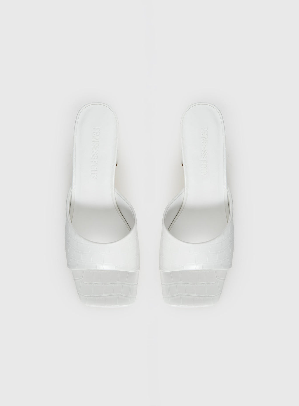 Sunset Boulevard Heels White